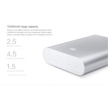 Xiaomi Power Bank 10400 mAh NDY-02-AD