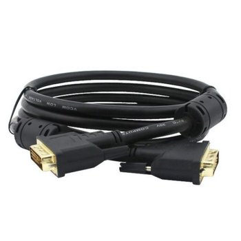 Кабел VCom CG441GD, от DVI(м) към DVI(м), 1.8m, черен | JAR Computers Кабел DVI VCom CG441GD