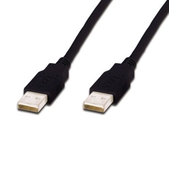 ASSMANN USB A(м) към USB A(м) 1.8m AK-300100-018-S
