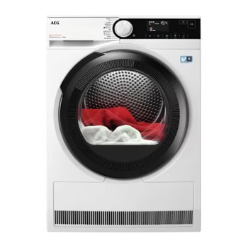 Сушилня AEG TR8384E, 8 кг. капацитет, свободностояща, 59.6 см ширина, PreciseDry, SensiDry, бяла | JAR Computers AEG TR8384E