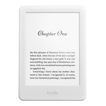 Електронна книга Amazon Kindle 2019 10th Generation, 6" (15.24 cm) E-Ink сензорен екран, 8GB Flash памет, до 4 седмици работа, Bluetooth, Wi-Fi, бяла image