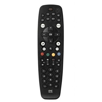 Дистанционно One For All URC2981, универсално, контролира до 8 у-ва, 46 бутона, IR честота: 0 - 455 kHz, IR обхват: ~ 15 m., директна настройка на код, черно | JAR Computers ONE FOR ALL URC2981