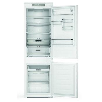Хладилник с фризер Whirlpool WHC18 T573, клас D, 250 л. общ обем, за вграждане, 179 kWh/годишно, No Frost, LED осветление, бял | JAR Computers Whirlpool WHC18 T573