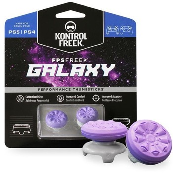 Сменяеми бутончета Thumb Grips KontrolFreek Galaxy (2807-PS4), за, PS4/PS5, за Dual Shock/DualSense, лилави | JAR Computers KontrolFreek 2807-PS4
