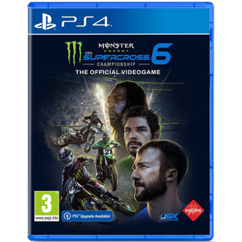 Игра за конзола Monster Energy Supercross - The Official Videogame 6, за PS4 | JAR Computers Monster Energy Supercross The OV 6 PS4