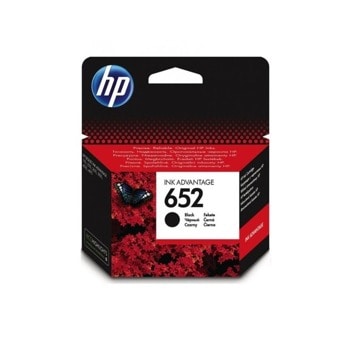 Касета HP DeskJet Ink Advantage 1115; 2135; 3635; 3775; 3785; 3787; 3835; 4535; 4675/DeskJet IA 3835 - Black - (652) - P№ F6V25AE - заб.: 360 брой копия | JAR Computers HP 652 Black Ink Cartridge