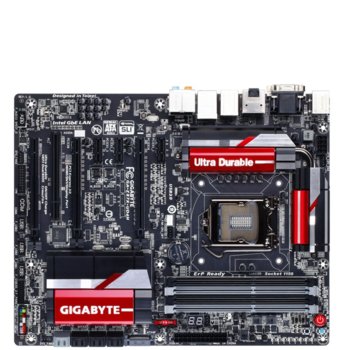 Дънна платка Gigabyte Z87X-UD4H, Z87, LGA1150, DDR3, PCI-E (DisplayPort&HDMI)(CF&SLi), 6x SATA 6Gb/s, 6x USB 3.0, ATX | JAR Computers Gigabyte Z87X-UD4H