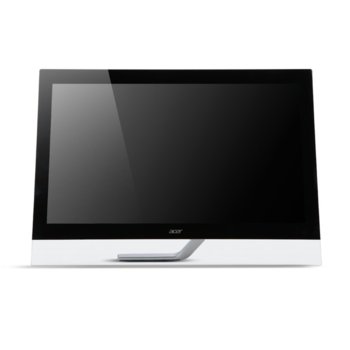Монитор 23" (58.42 cm) Acer T232HL, сензорен мулти-тъч IPS панел, FULL HD LED, 5ms, 100 000 000:1, 250 cd/m2, HDMI & DVI, USB3.0 хъб, колонки, черен | JAR Computers 23 Acer T232HL сензорен мулти-тъч IPS панел HDMI