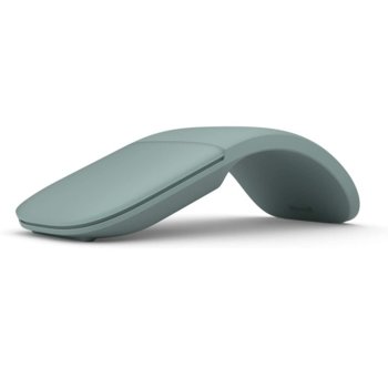 Мишка Microsoft Arc Sage ELG-00045, безжична, Bluetooth, зелена | JAR Computers Microsoft Arc Sage ELG-00045