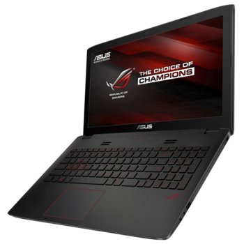 Лаптоп Asus ROG GL552JX (GL552JX-AZTEC), четири-ядрен Intel Core i7-4720HQ 2.6/3.6GHz, 15.6" (39.62 cm) Full HD LED Display & GeForce GTX 950M 2GB (HDMI), 8GB, 1TB HDD, 2x USB 3.0, Windows 10, 2.6kg | JAR Computers Asus ROG GL552JX-AZTEC