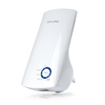 Range Extender/Repeater TP-Link TL-WA850RE, 2.4GHz(300Mbps), 1x 10/100 Ethernet, 2 вътрешни антени | JAR Computers Wi-Fi N Repeater TP-Link TL-WA850RE 300Mbps