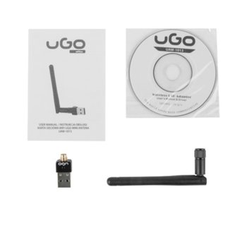 uGo Mini wifi wireless card adapter with 2DBI