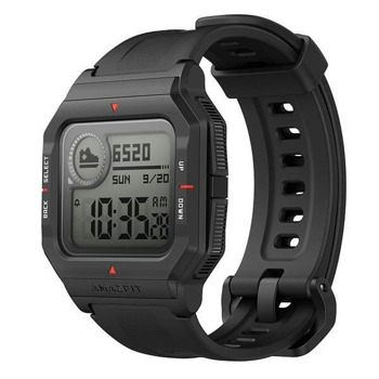 Смарт часовник Xiaomi Amazfit Neo, 30mm, 1.2" (3.04 cm) дисплей, Bluetooth, до 28 дни време на работа, водоустойчивост, черен | JAR Computers Xiaomi Amazfit Neo 30mm Black W2001OV1N