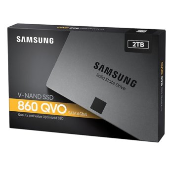 SSD 2TB Samsung 860 QVO MZ-76Q2T0BW