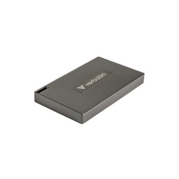 Памет SSD 1TB, Verbatim Metal Mini, USB 3.2 Gen 2x2 Type-C, външна, скорост на четене до 2000MB/s, скорост на запис до 1750MB/s | JAR Computers Verbatim Metal Mini SSD 1TB 32031