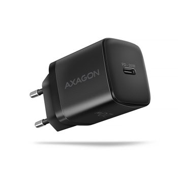 Зарядно устройство Axagon ACU-PD20, от контакт към USB-C(ж), 12V/1.67A, черно, QC4+, PD, 20W | JAR Computers Axagon ACU-PD20