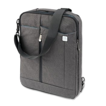 Чанта за таблети и преносими компютри, 4smarts, Cambridge Multimedia Bag, до 13.3"(33,02 см), предпазва вашия лаптоп или таблет от удари и сътресения (тъмносив) | JAR Computers 4smarts Cambridge Multimedia Bag