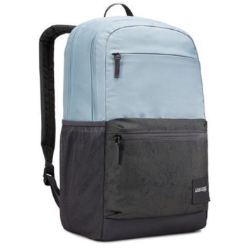 Раница за лаптоп Case Logic Uplink Backpack AshleyBlue/GreyDelft, до 15.6" (39.62 cm), полиестер, сиво-синя | JAR Computers Case Logic Uplink Backpack AshleyBlue/GreyDelft