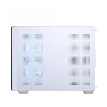 Кутия AeroCool P300C-G-WT-v1 бяла