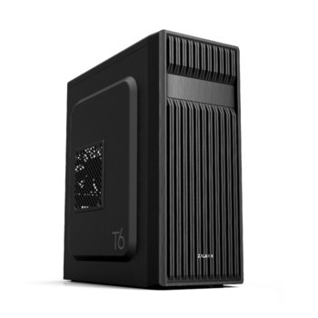 Кутия Zalman T6, ATX, Micro-ATX, Mini-ITX, 1x USB 3.0, черна, без захранване | JAR Computers Zalman ATX - T6 Black