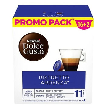 NESCAFE Ristretto Ardenza Promo pack 16+2 18 напит