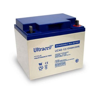 Акумулаторна батерия Ultracell 40-12, 12V, 40Ah, F7 конектори | JAR Computers Акумулаторна батерия UL 40-12