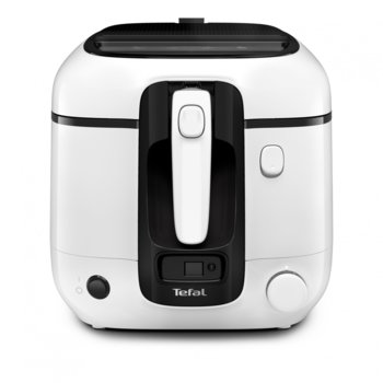 Фритюрник Tefal FR314030, 2.2 л. вместимост, прозорец, автоматично отваряне на капака, 1800W, бял | JAR Computers Tefal FR314030