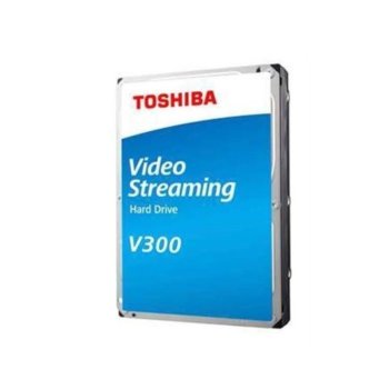 Твърд диск 2TB Toshiba V300, SATA 6Gb/s, 7200 rpm, 64MB, 3.5" (8.89cm), Bulk | JAR Computers Toshiba V300 HDWU120UZSVA
