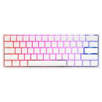 Ducky One 2 Mini V2 White RGB Cherry MX Black