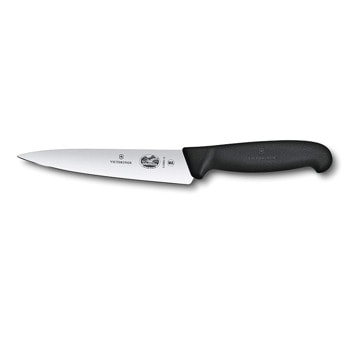 Кухненски нож Victorinox Fibrox, 15 см, неръждаема стомана, черен | JAR Computers Victorinox Fibrox 5.2003.15