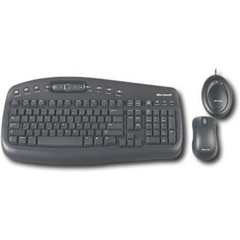 Комплект клавиатура и мишка Microsoft Wireless Optical Desktop 1000, безжични, кирилизирана клавиатура, оптична мишка, черни image