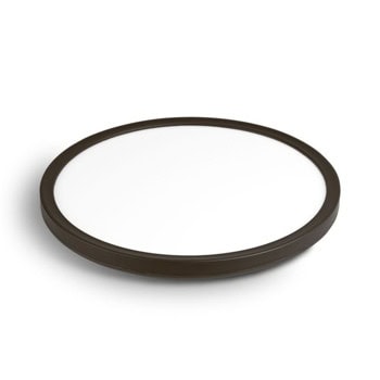 LED панел Videx VL-DL3R-184B, кръгъл, 18W, 240V, 1800lm, 4000K, черна рамка, защита (IP20), черно-бял | JAR Computers Videx VL-DL3R-184B