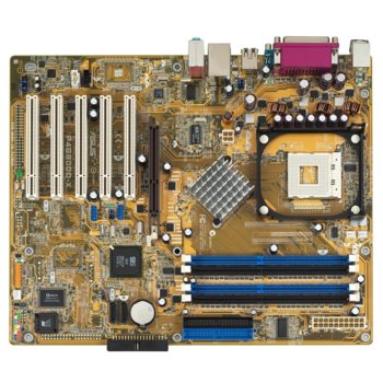 Дънна платка Asus P4S800D-X, SiS655FX, 800Mhz, DDR400, SB5.1, Lan, ATA133, SerialATA | JAR Computers Asus P4S800D-X
