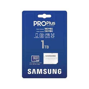 Samsung PRO Plus microSD Card 1TB MB-MD1T0SA/EU