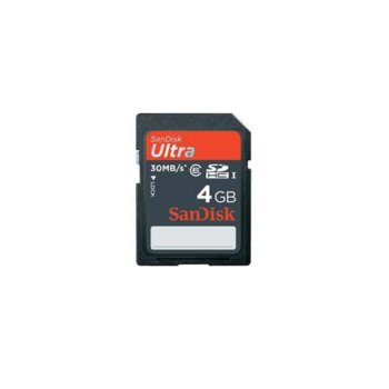 4GB SanDisk Ultra SDHC Class 6