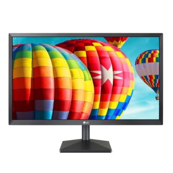 Монитор LG 22MK400H-B, 21.5" (54.61 cm) TN панел, 75Hz, Full HD, 1ms, 200cd/m2 5 000 000:1, HDMI, VGA | JAR Computers LG 22MK400H-B