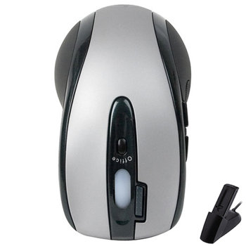 Мишка A4Tech R7-70D, Wireless, Silver/Black, Optical, USB | JAR Computers A4Tech R7-70D