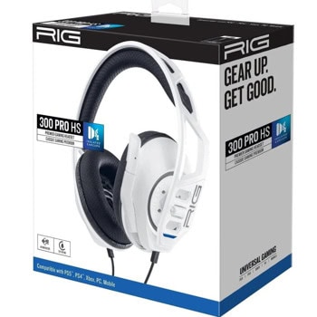 слушалки nacon rig 300 pro hs бели