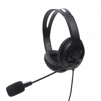 Слушалки Tellur Basic PCH2 TLL491151, микрофон, 40мм говорители, контрол на звука, USB, черни | JAR Computers Tellur Basic PCH2 TLL491151