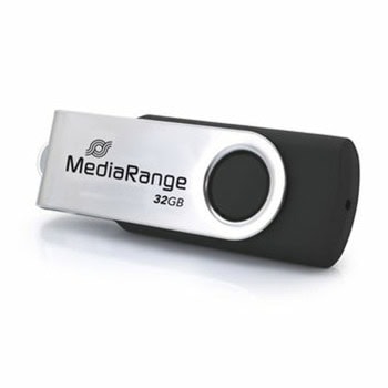Памет 32GB USB Flash Drive, MediaRange MR1952, USB 3.2 Gen 1 Type-C, сребриста | JAR Computers MediaRange MR1952