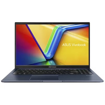 Лаптоп Asus Vivobook M1502QA-BQ027 (90NB1261-M000Z0)(син), шестядрен AMD Ryzen 5 5600H 3.3/4.2GHz, 15.6" (39.62cm) Full HD Anti-Glare дисплей (HDMI), 8GB DDR4, 512GB SSD NVMe, 1x USB 3.2 Gen 1 Type-C, Free DOS, 1.70kg | JAR Computers Лаптоп Asus M1502QA-BQ027 90NB1261-M000Z0