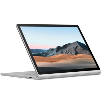 Хибриден лаптоп Microsoft Surface Book 3 (SLK-00023)(сребрист), четириядрен Ice Lake Intel Core i7-1065G7 1.3/3.9 GHz, 13.5" (34.29 cm) PixelSense Touchscreen Display & GF GTX 1650 4GB, (USB-C), 32GB DDR4, 512GB SSD, 1x USB-C, Windows 10 Home | JAR Computers Microsoft Surface Book 3