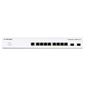 Суич Fortinet FortiSwitch 108E-POE, 1000Mbps, 10 порта, 8x 10/100/1000Mbps RJ-45, 2x SFP | JAR Computers Fortinet FortiSwitch 108E-POE FS-108E-POE