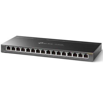 Суич TP-Link TL-SG116E, 10/100/1000Mbps, 16x Ethernet порта RJ45 | JAR Computers комутатор TP-Link TL-SG116
