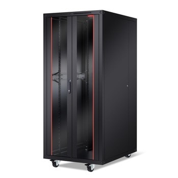 Комуникационен шкаф FORMRACK BETA-36U8080 19", 36U, 780x1829mm, товароносимост 600кг, черен | JAR Computers FORMRACK BETA-36U8080
