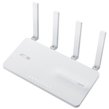 Рутер Asus ExpertWiFi EBR63, 3000Mbps, 2.4GHz(574 Mbps)/5GHz(2402 Mbps), Wireless AX, 3x LAN 100/1000, 1x WAN 100/1000, 4x външни антени | JAR Computers ASUS ExpertWiFi EBR63 90IG0870-MO3C00