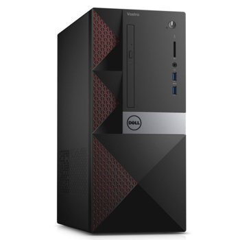 Настолен компютър Dell Vostro 3668 (N221VD3668EMEA01_WIN-14), двуядрен Kaby Lake Intel Pentium G4560 3.50GHz, 4GB DDR4, 500GB HDD, 2x USB 3.0, клавиатура и мишка, Windows 10 | JAR Computers Dell Vostro 3668 N221VD3668EMEA01_WIN-14