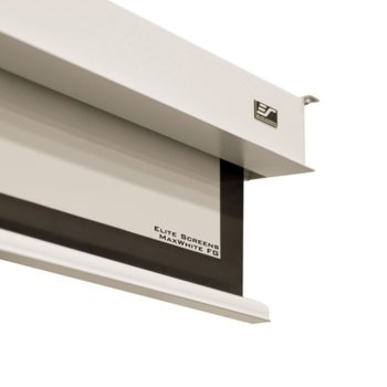 Екран Elite Screens EB100VW2-E8, за стена, MaxWHite FG (Fiber Glass), 2032 x 1524 мм, 100" (254 cm), 4:3 | JAR Computers Elite Screens EB100VW2-E8