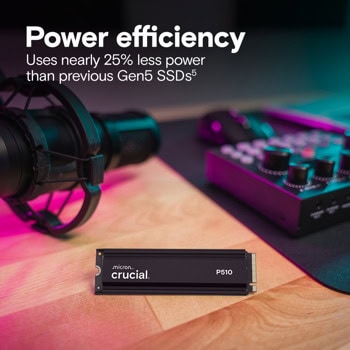 Crucial P510 2TB with heatsink CT2000P510SSD5