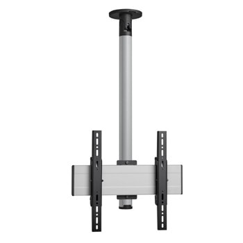 Стойка за телевизор Vogels CT241544S, за екрани до 65", VESA до 400x400, макс. тегло до 40 кг, регулируема, сребърна | JAR Computers Vogels CT241544S